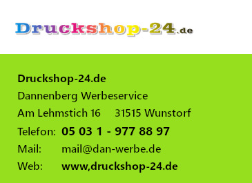 Druckshop-24.de - Dannenberg Werbeservice