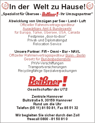 Beiner GmbH & Co. Internationale Mbelspedition KG, Ernst G.