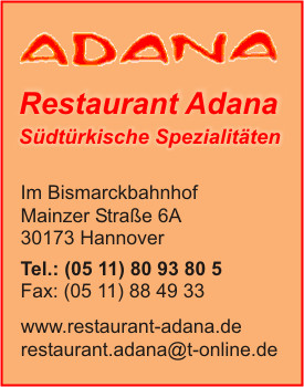 Restaurant ADANA