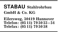 Stabau Stahlrohrbau GmbH & Co. KG