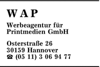 WAP Werbeagentur fr Printmedien GmbH