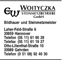 Woityczka Steinmetzbetriebe GmbH, Eckhard