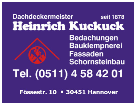 Kuckuck Dachdeckermeister, Heinrich
