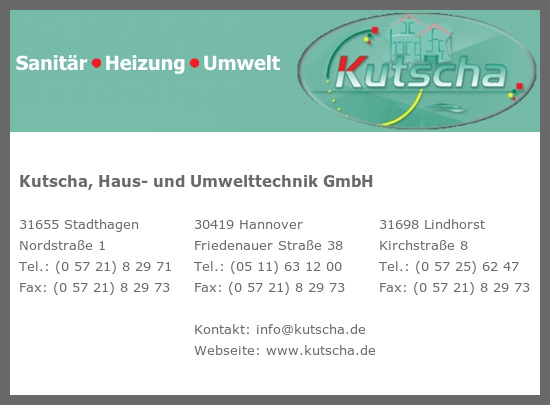 Kutscha, Haus- und Umwelttechnik GmbH