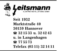 Leitsmann Elektroinstallations-GmbH