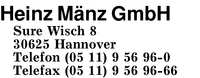 Mnz GmbH, Heinz
