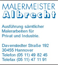 Malermeister Albrecht