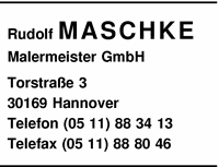 Maschke Malermeister GmbH, Rudolf