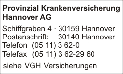 Provinzial Krankenversicherung Hannover AG