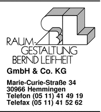 Raumgestaltung Bernd Leifheit GmbH & Co. KG