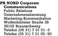 PR Nord Corporate Communications