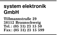 system elektronik GmbH