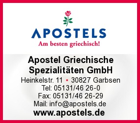 APOSTEL Griechische Spezialitten GmbH