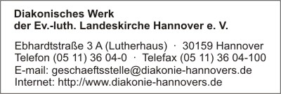 Diakonisches Werk der Ev.-luth. Landeskirche Hannovers e. V.