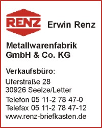 Renz GmbH & Co. KG, Erwin