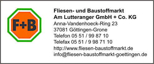 Fliesen- und Baustoffmarkt Am Lutteranger GmbH + Co. KG