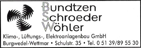 Bundtzen Schroeder Whler Klima-Lftungs-Elektroanlagenbau GmbH