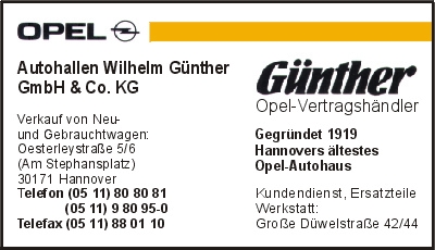Autohallen Wilhelm Gnther GmbH & Co. KG
